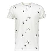 Logo Print Bomuld T-shirt