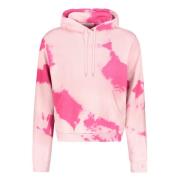 Tie Dye Bomuld Hoodie