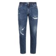 Slidte Loose-fit Bomuld Jeans