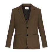 Uld blazer