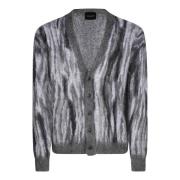 Dyr Jacquard Strik Cardigan