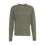 Grøn Crew Neck Sweater SS25