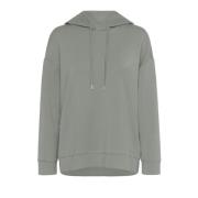 Grøn Hoodie Sweatshirt Anniehiw Stil