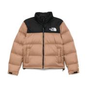 Retro Nuptse Dunjakke Beige