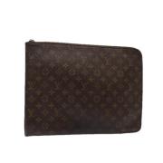 Pre-owned Canvas louis-vuitton-tasker