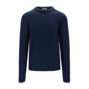 Herre Merino Uld Bomuld Sweater