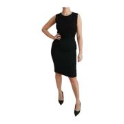 Elegant Sort Blonde Bodycon Kjole