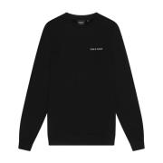 Mid Layers Broderet Crew Neck Sweatshirt