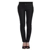 Sort Skinny Jeans - Elegant og slank pasform