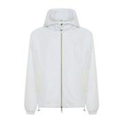 Sporty Hooded Windbreaker Jakke