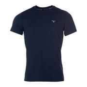 Herreblå Tartan Sport T-shirt