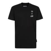 Sort Bomuld Jersey T-Shirt