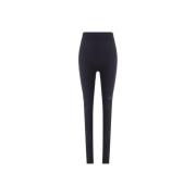 Slim Fit Termiske Leggings med Elastisk Talje