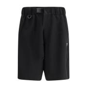 Clip-justerbare Bermuda-shorts med nøgleringsdetalje