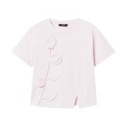 Pink Crew Neck T-shirts og Polos