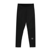 Sorte sweatpants med perforerede detaljer