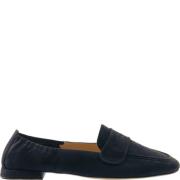 Sorte Loafers med Enkel Silhuet