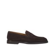 Herresuede loafer | brun