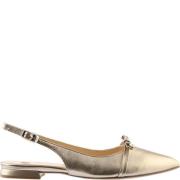 Fortryllende Metallic Slingback Ballerinaer