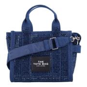 Krystal Denim Tote Taske Blå