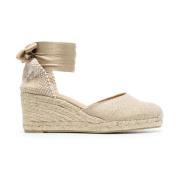 Lys Guld Carina Espadrille