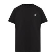 T-shirt med logo patch