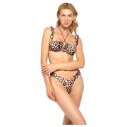 Animalier Balconette Bikini og Slip