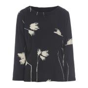 Fjerblomst Bluse Haru Stil