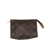 Pre-owned Canvas louis-vuitton-tasker