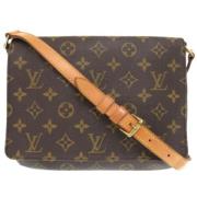 Pre-owned Canvas louis-vuitton-tasker