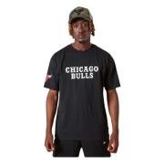 NBA Chicago Bulls Wordmark Logo T-shirt