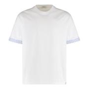 Ribbet crew-neck T-shirt, Oversize Fit