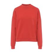 Rød Sweatshirt A-08-11159 Stil