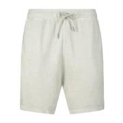 Terry Cloth Shorts Elastisk Talje Lommer