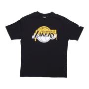 NBA Drip Logo Tee - Sort/Guld