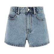 Pyntede denim shorts