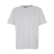 Hvid Crewneck T-shirt og Polo