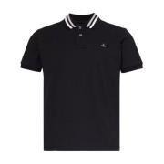 Klassisk Orb Polo Shirt i Sort