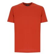 Orange Bomuld T-shirt og Polo