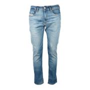 Stilfulde Jeans med Bomuldsblanding