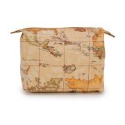 Elegant World Map Tote Bag