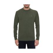 Uldblandet Ribstrikket Sweater