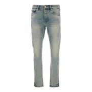 Slim-Fit Lysblå Denim Jeans