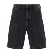 Denim Double Knee Short Bukser