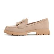 Platform Loafers Jenny - Beige