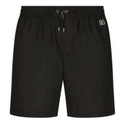 Logo Tag Badeshorts Sort