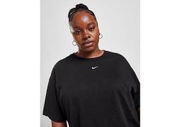Nike Plus Size Boyfriend T-Shirt - Black - Womens