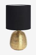 Oscar bordlampe, guld/sort