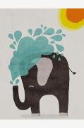 Plakat Funny Elephant