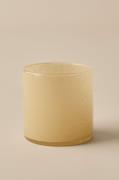 &Home - Lysestage/krukke Ruby Medium højde 12 cm - Beige - Lysestager ...